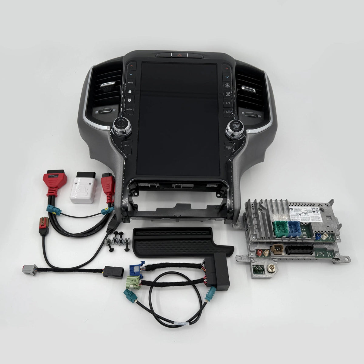 OEM RAM 1500 12-Inch Touchscreen & Radio Upgrade (2019–2024)