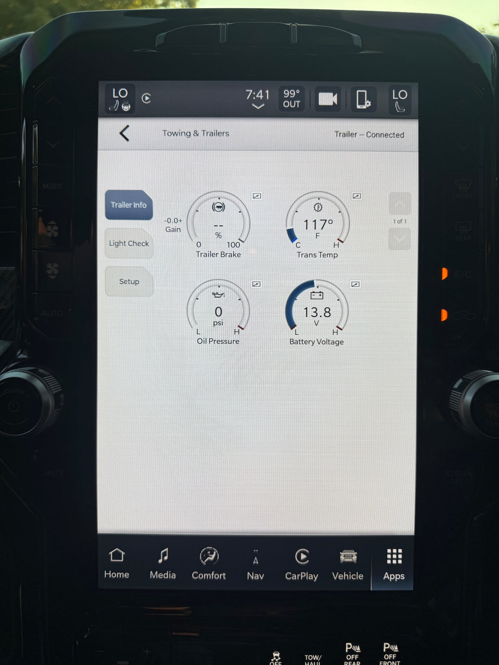 OEM RAM Trailer Brake Controller