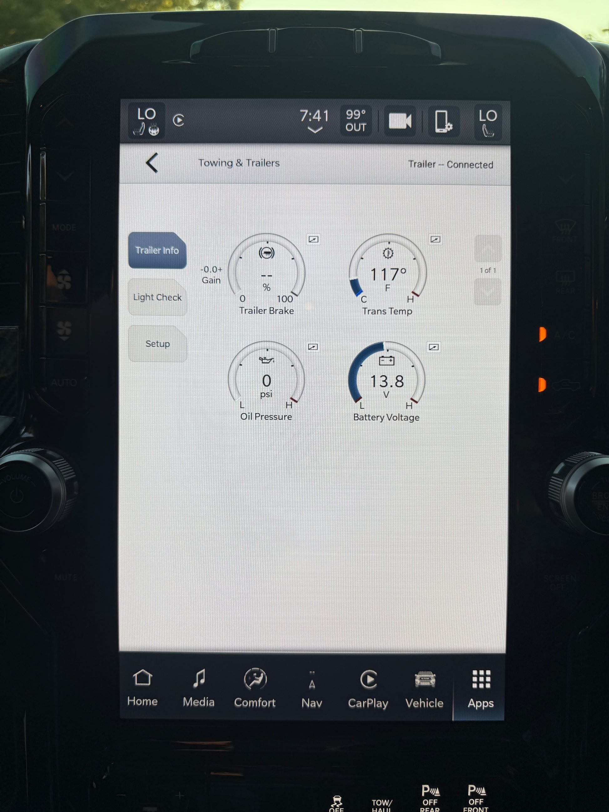 OEM RAM Trailer Brake Controller